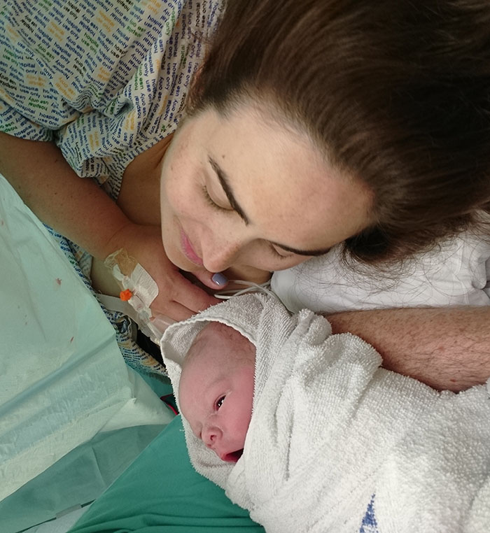 Newborn, with Vikki