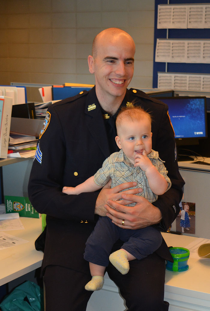 At the NYPD Open Day (June 2016)