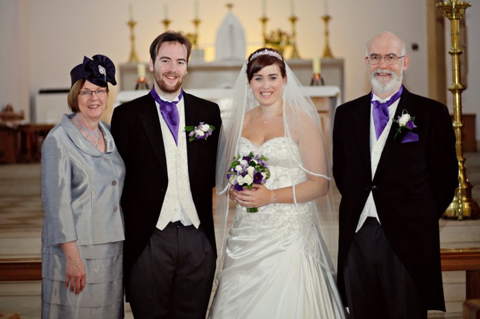 With Mom and Dad